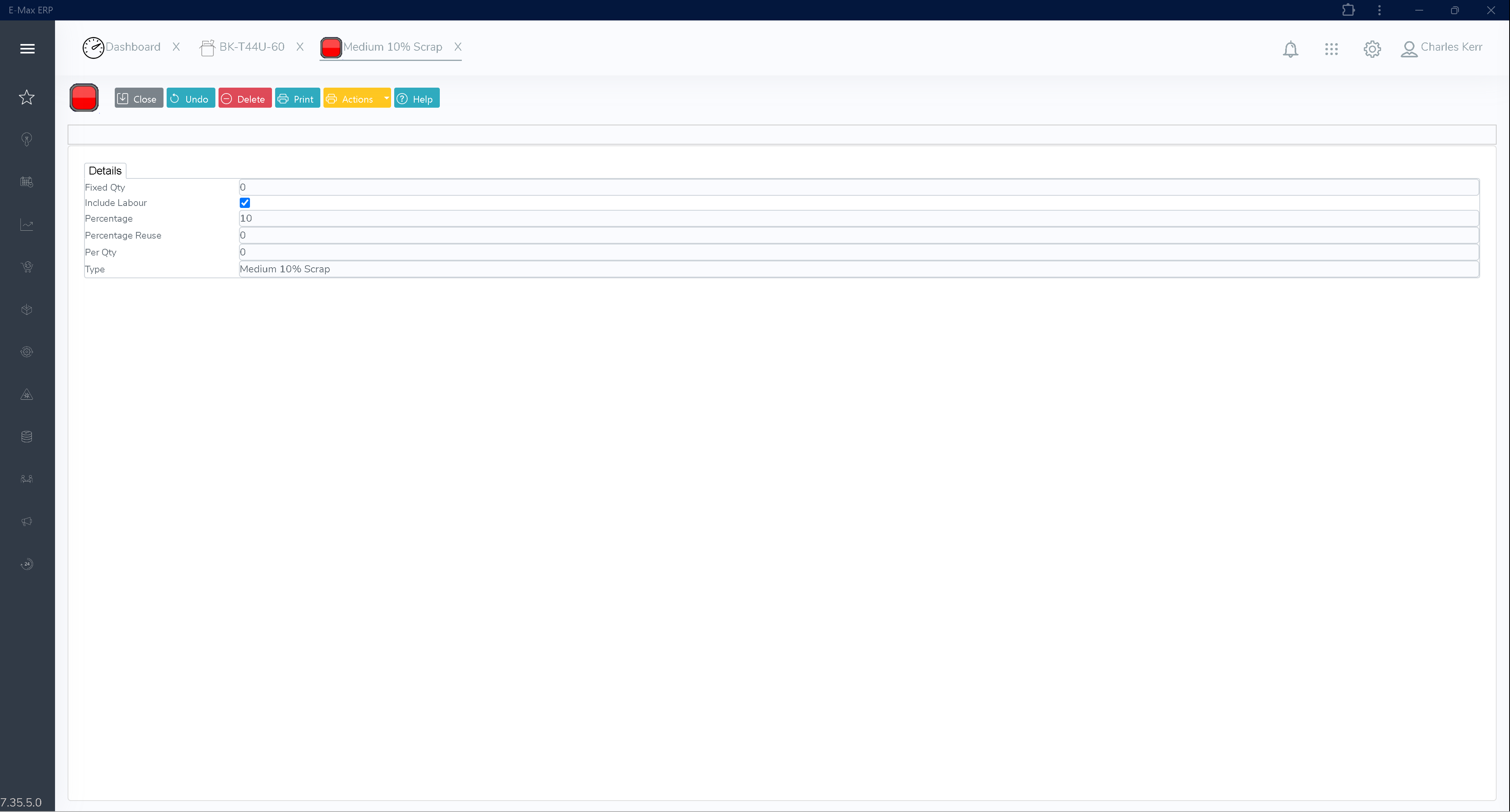 Manage Scrap