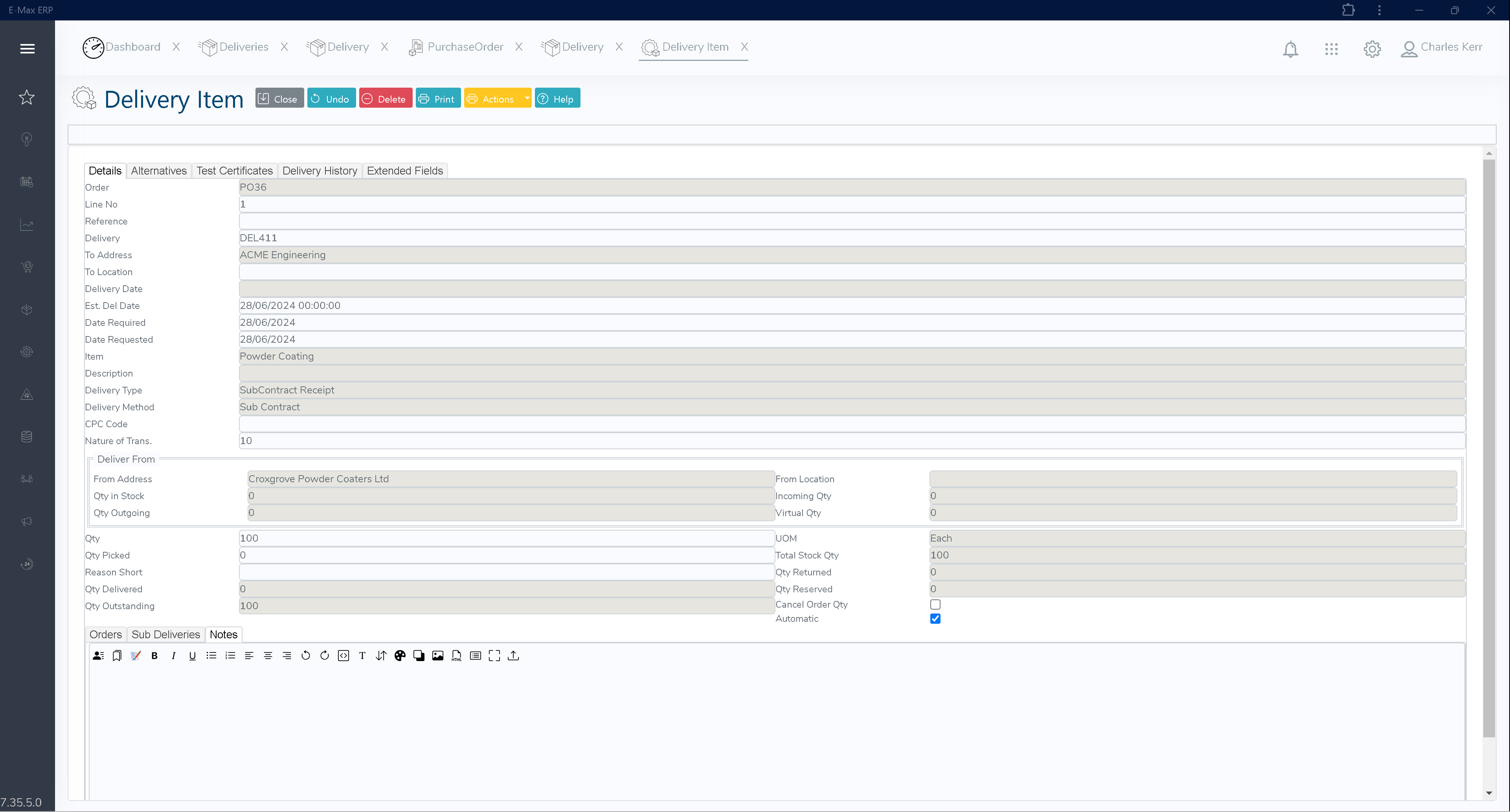 Manage Subcontract Work
