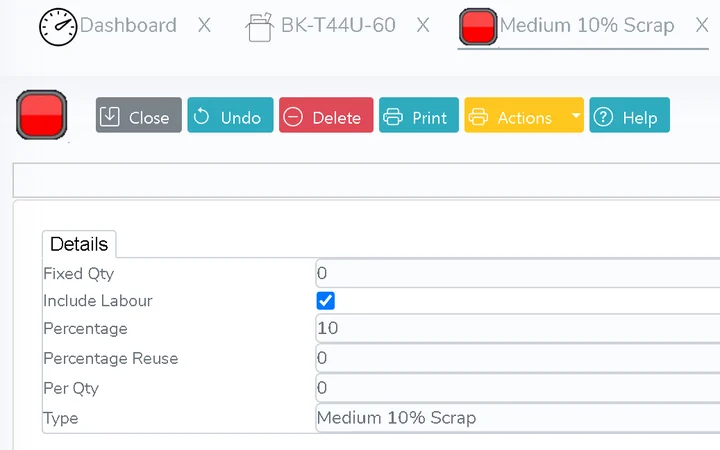 Manage Scrap