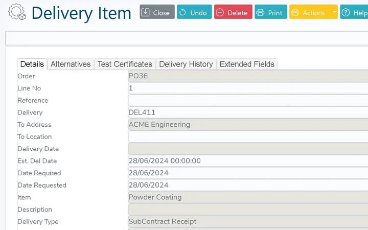 Manage Subcontract Work